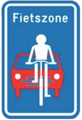 Fietszone. 